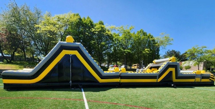 70′ Nuclear Toxic Rock Wall Obstacle Course